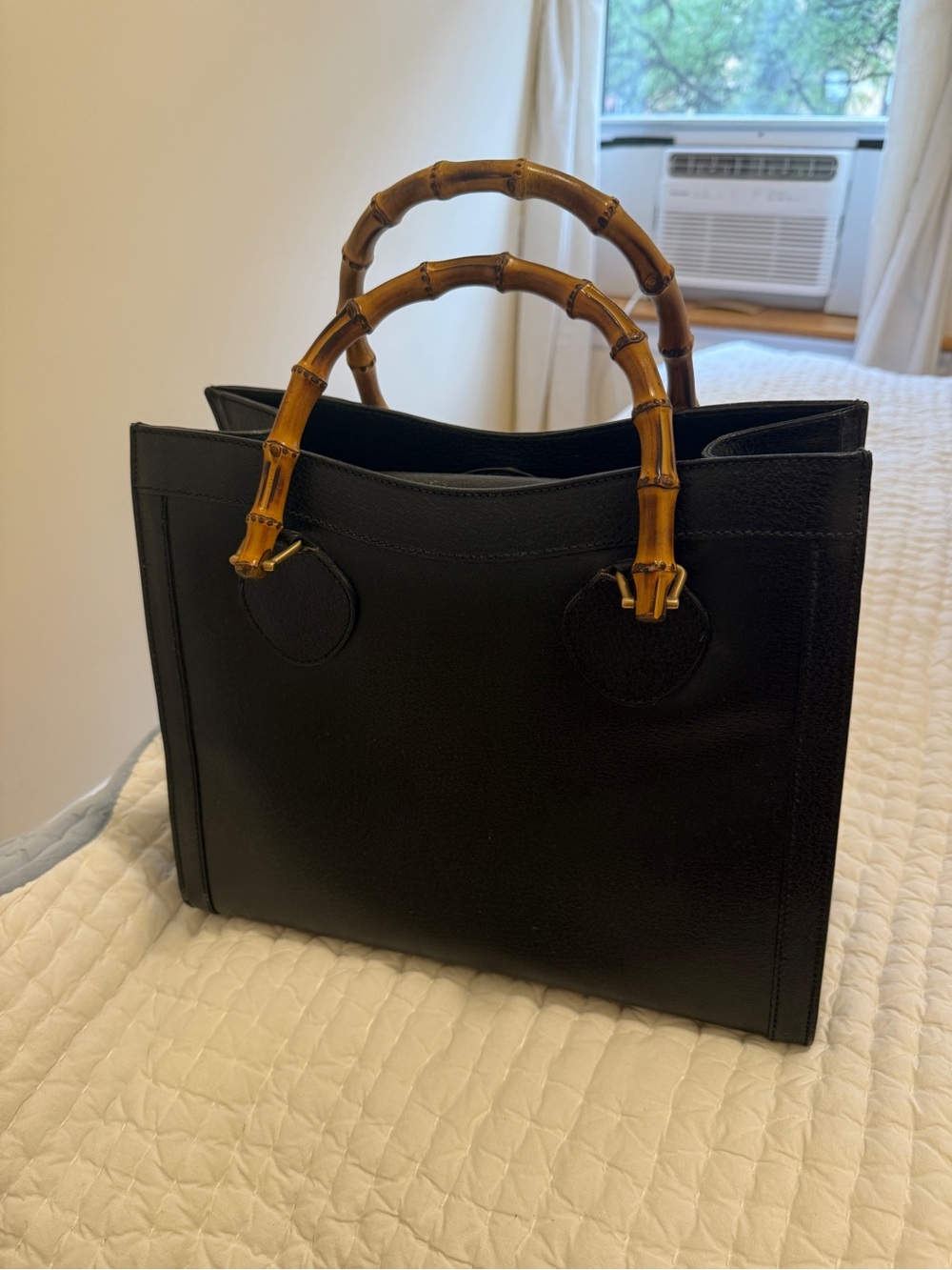 Gucci Diana Bamboo Tote Bag